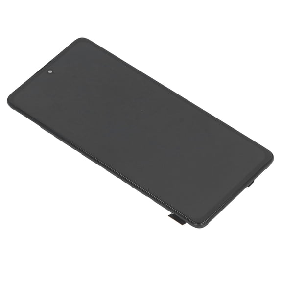 Riousery Screen Replacement with Fingerprint Repair Tools Phone Touch Screen Assembly for Galaxy A71 A715, 7.09 inches / 18.00 cm