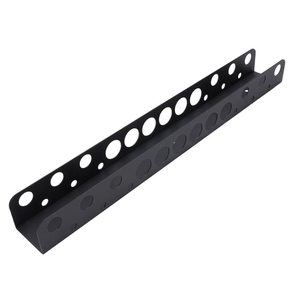 Riousery Screwdriver Pliers Holder Wall Mount Alloy Steel 2 Layer Tool Storage Rack for Garage Workshop