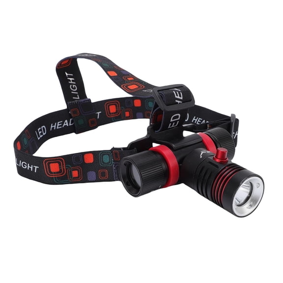 Riousery Scuba Diving Headlamp 5000LM IPX8 Waterproof Underwater Light 3 Modes 262.5ft (80m) Dive Light Rechargeable Aluminum Alloy Head Flashlight with Strap for Snorkeling and Exploring