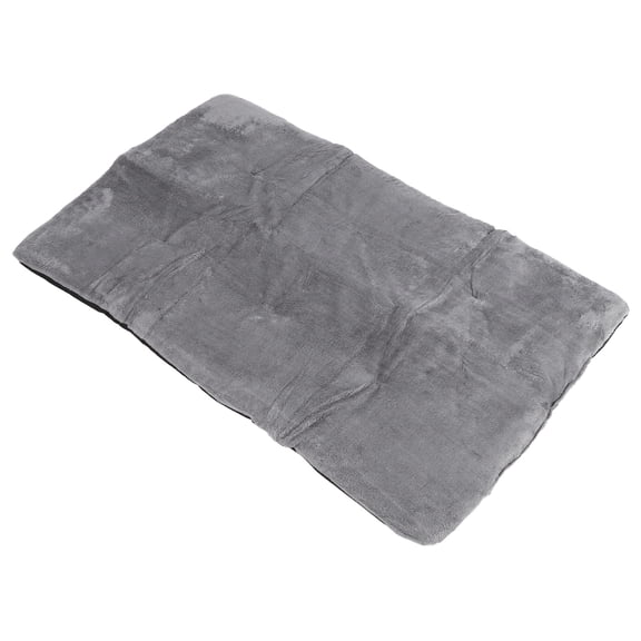 Riousery Self Heating Pet Pad Soft Skin Friendly Dog Cat Heating Mat, Portable Washable Thermal Pet Mat for Indoors Outdoors Comfortable Warming Bed Blanket Fleece Slip Resistant Silver Gray XL