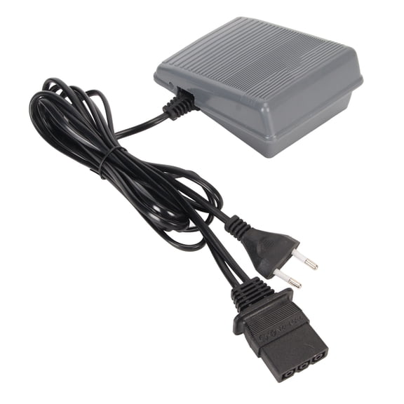 Riousery Sewing Machine Foot Control Pedal Multifunctional Switch Controller with Power Cord 220V EU Plug Replacement Parts for Household Mending Repair