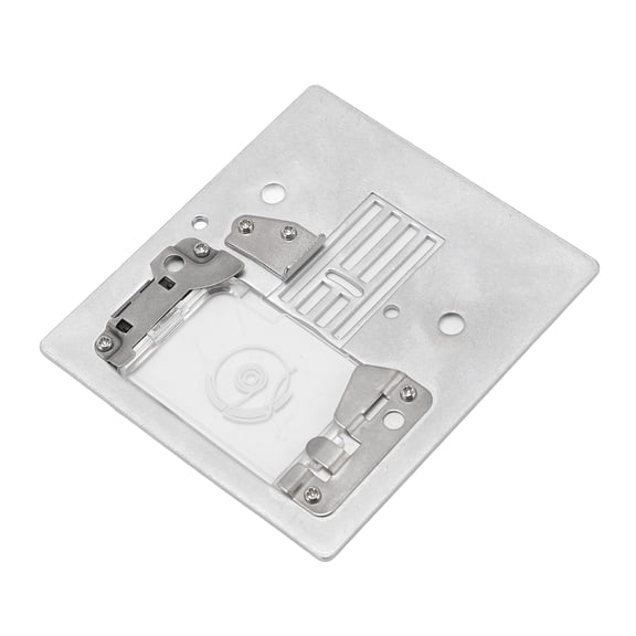 Riousery Sewing Machine Needle Plate Transparent Cover Replacement Throat Plate for 7256 7258 7422 7424 7426 7430 7436 7444 7446 (3.07 x 3.35 inches / 7.8 x 8.5 cm)