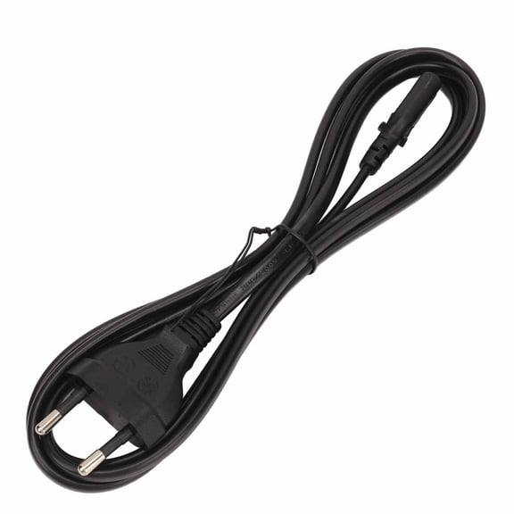 Riousery Sewing Machine Power Cord Replacement Cable for Singer Bernina Viking Baby Lock White Models 220V EU Plug Professional Accessory Black