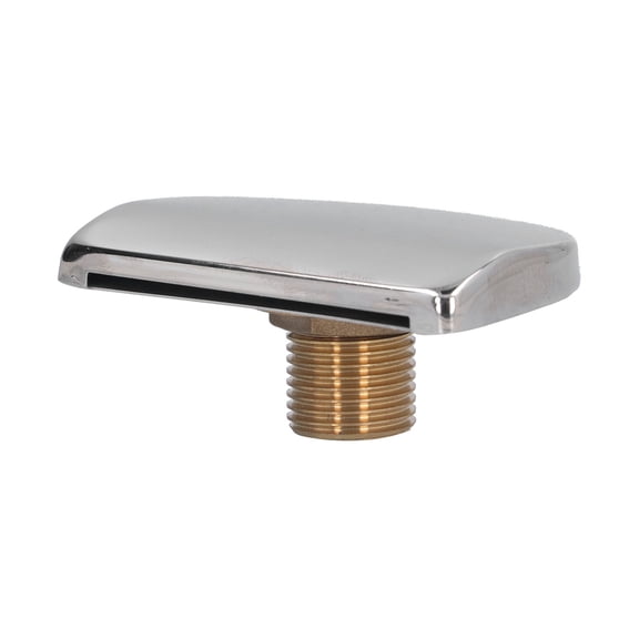Riousery Shower Faucet Spouts Large Diameter Simple Installation Easily Clean Waterfall Shower Head for Bathtub Hot Spring SPA 3.0 x 2.4 Inch / 7.5 x 6.2 cm