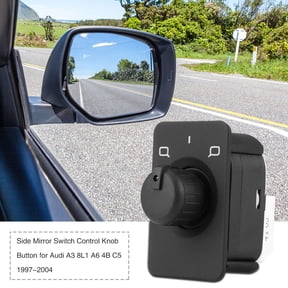 Riousery Side Mirror Switch Control Knob Button for Audi A3 8L1 A6 4B C5 1997-2004 4B0959565A (5 inches / 12.7 cm)[cite: 1]
