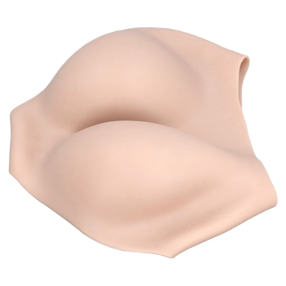 Riousery Silicone Hip Enhancer Panty Waterproof Seamless Butt Pads Fake Booty Shapewear Control Panties Skin Color Size S