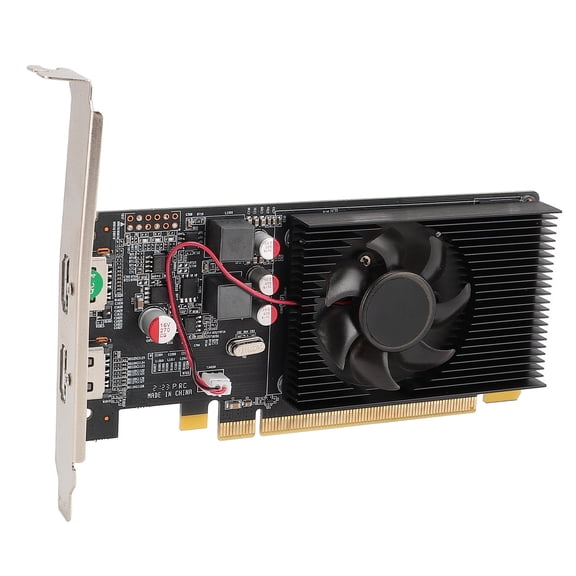 Riousery Slim HD 6570 PC Graphics Card 2GB DDR3 64-bit 650MHz PCI Express 2.0 X16 with HDMI Port