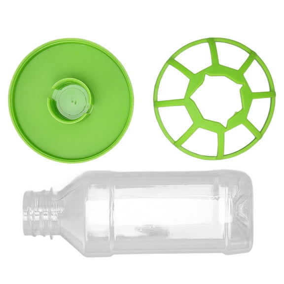 Riousery Small Reptile Water Bottle Automatic Feeder Dispenser for Turtle Lizard Chameleon, Green