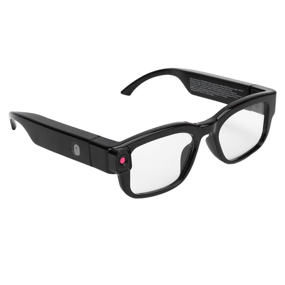 Riousery Smart Glasses Bluetooth 5.3 Video Recording 1080P Camera Wireless Audio Sunglasses 175 Language Translator AI Voice Assistant