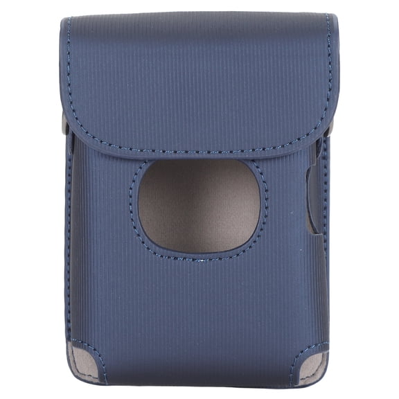 Riousery Smartphone Printer Hard Case Shockproof Mini Printer Travel Bag with Shoulder Strap for Instax Mini Link 2 Mini Link, Dark Blue (5.51 in / 14 cm)