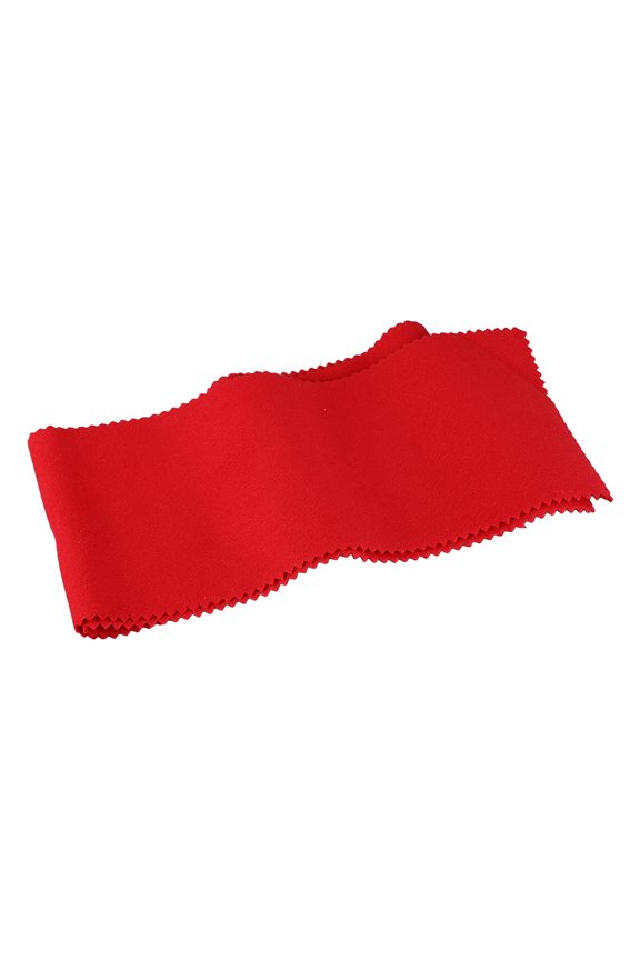 Soft Piano Keyboard Dust Cover Protective Protector for 88 Keys Electronic Keyboards Digital Pianos Red Premium Woolen Cloth Fabric Anti-Dust Guard Accessory 7.87 x 5.91 in / 20 x 15 cm
