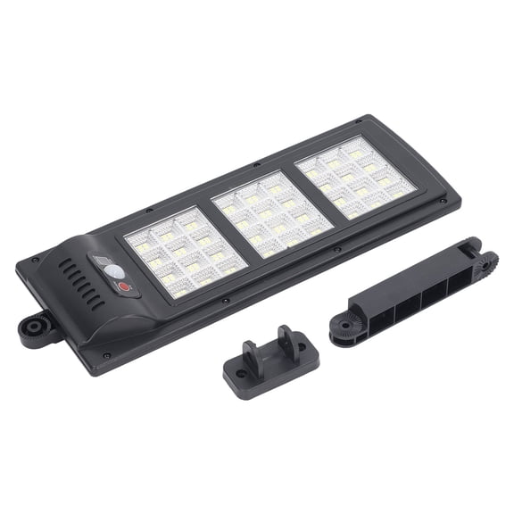 Riousery Solar Street Lights High Brightness 144LED Waterproof Outdoor Wall Lanterns with Motion Sensor and Remote Control Security Lighting for Patio Garden Parking Lot (14.96 inches / 38 cm)