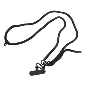 Riousery Sports Camera Neck Strap Adjustable Nylon Aluminum Alloy Quick Release Shoulder Sling Lanyard for DJI POCKET3 Insta360 X4 Cameras, 19.29-33.46 inches / 49-85 cm Black