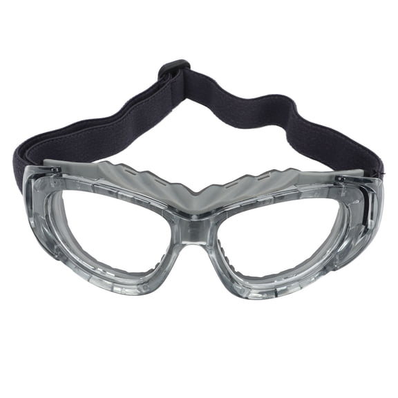 Riousery Sports Goggles Basketball Football HD Protective Eyewear for Outdoor Cycling Running Hiking Golf Training Glasses Grey Anti Fog Adjustable 7.09 inches / 18 cm Length