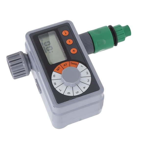 Riousery Sprinkler Timer Automatic Watering Device Self Drip Irrigation Tool for DN15 DN20 Faucets Digital Irrigation Controller