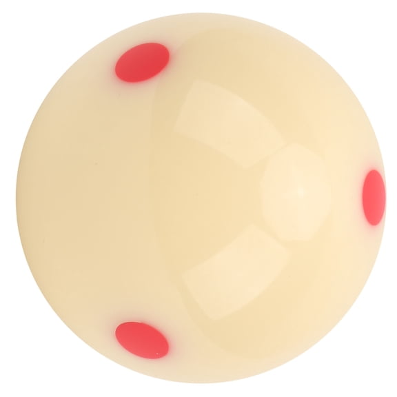 Riousery Standard 52.5mm / 2.07 inches Resin Billiard Snooker Redpoint Practice Training Pool Cue Ball Replacement Accessory for Home and Professional Use