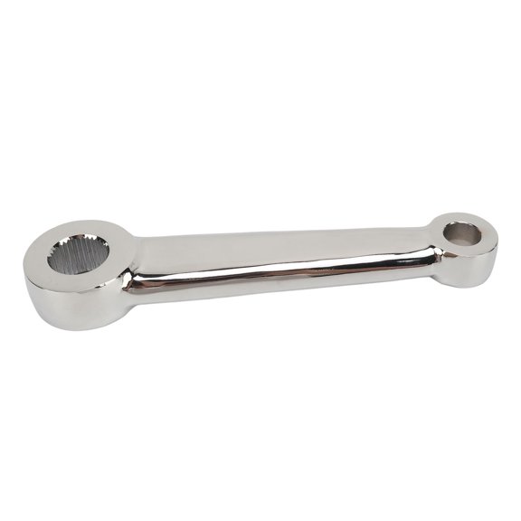 Riousery Steering Box Pitman Arm Precise Control Heavy Duty Steering Linkage Replacement For Mustang Model A Polished Electroplating