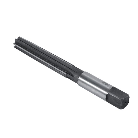 Riousery Straight Shank Parallel Hand Reamer Engineering Pipe Drill Metalworking Tool for Precision Hole Processing 16mm / 0.63 inches