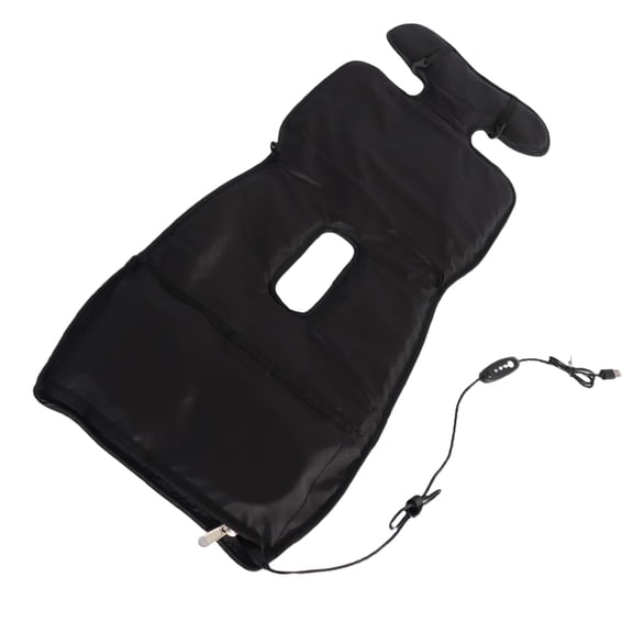 Riousery Stroller Cooling Pad with 2 Fans Breathable Baby Cushion Liner Non Slip Water Proof for Car Outdoor Black 12.6 inches / 32 cm