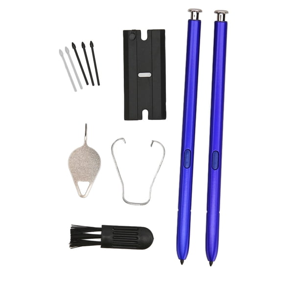 Riousery Stylus Pen Replacement for Samsung Galaxy Note 10 Plus with Spare Nibs, 2 Pcs, Silver
