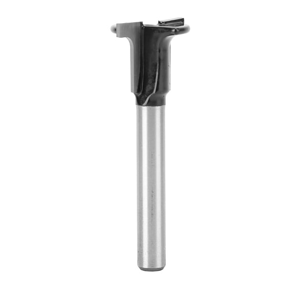 Riousery T Slot Keyhole Router Bit 1/4 Inch Shank 3/8 Inch 1/2 Inch Blades Diameter T Track Slotting Milling Cutter for Woodworking