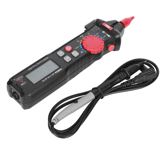 Riousery TA802A Pocket Pen Multimeter Portable Mini Smart Digital Meter Ammeter Auto Recognition for AC/DC Voltage Current Resistance Capacitance Measurement 7.8 inches / 19.8 cm