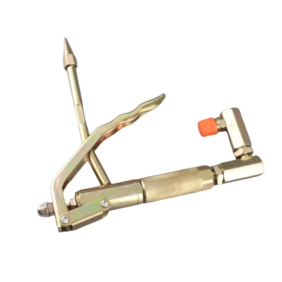 Riousery TG-001 Pneumatic High Pressure Oiling Grease Gun Hand-Held 360 Degree Rotation Refueling Tool, 11.02 inches / 28 cm