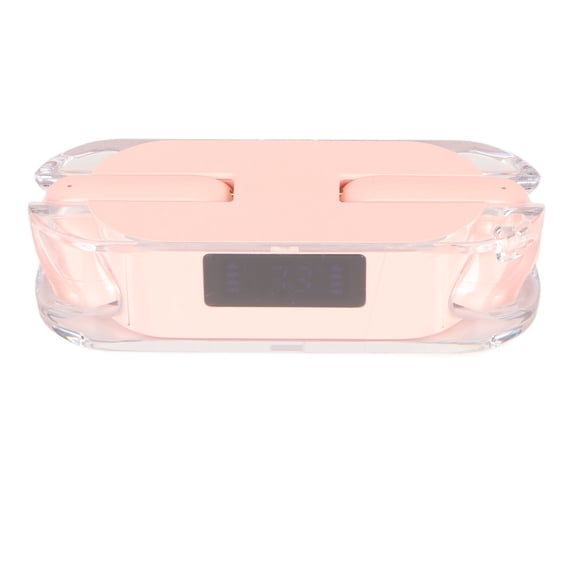 Riousery TM50 Mini TWS Translator Earbuds Bluetooth 5.3 Real Time Translation Earphones 144 Languages Supported Digital Power Display Music Call Pink 10 inches / 25.4 cm[cite: 1]