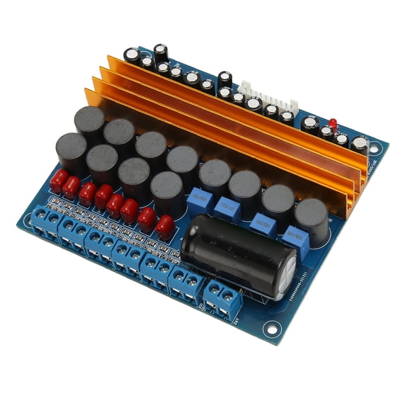 Riousery TPA3116 Power Amplifier Board Professional 5.1 Channel Class D 4x50W Surround 2x100W Sound System Digital Audio Component for DIY Enthusiasts