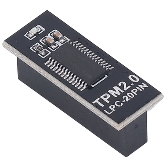 Riousery TPM 2.0 Security Module 20Pin Remote Card Encryption Component For Windows 11 PC Motherboard Replacement Parts Computer Accessories Black Desktop Upgrade
