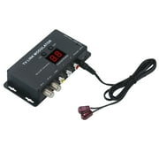 Riousery TVLINK Modulator AV to RF Convertor & IR Extender RF Modulator Compact Black