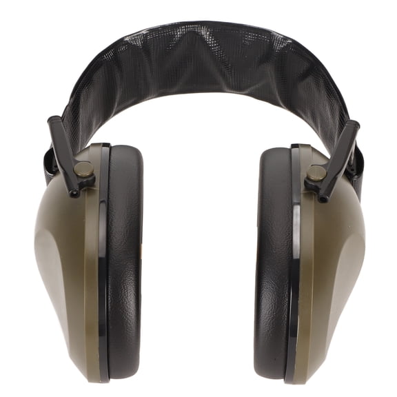 Riousery Tactical Noise Cancelling Earmuffs Folding Adjustable Protective Ear Muffs Hearing Protection Headphones for Construction, Study and Shooting, 9.4x5.9x3.9 inches / 24x15x10 cm