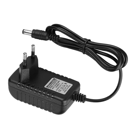 Riousery Thick Copper Core Li-ion Charger Adapter 21V/1A Adaptative Lithium Battery Charger with 5.5x2.5mm Port EU Plug Fire-proof Reliable Replacement Power Supply