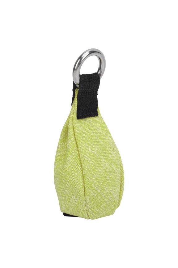 Throwing Weight Bag 250g / 8.8oz Portable Arborist Equipment Metal Ring Small Sandbag for Rock Climbing Tree Climbing Adventure Sports Green High Visibility Gear Multi-Purpose Tool