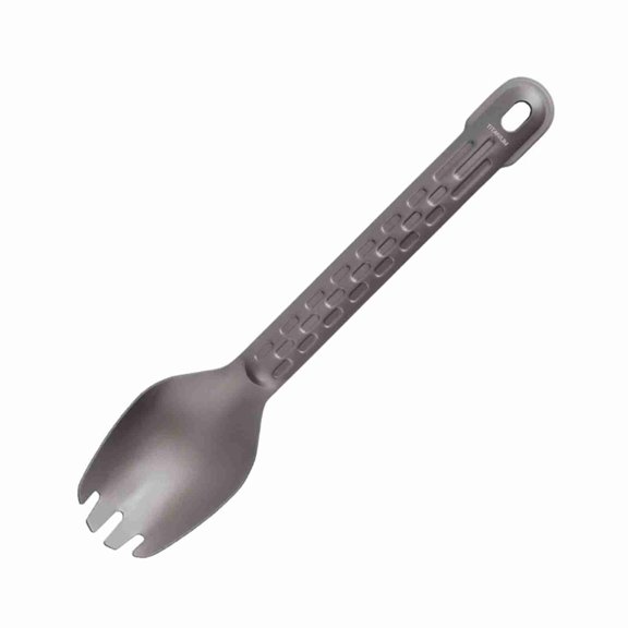 Riousery Titanium Spork Lightweight Dinner Spork Cutlery Flatware for Home Outdoor Camping Hiking Backpacking Picnic