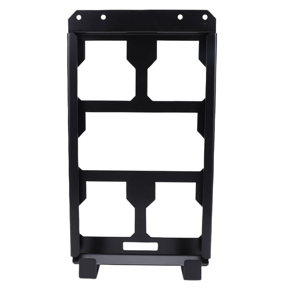Riousery Tool Box Wall Mounting Plate, Iron Metal Base Replacement for Packout 48-22-8427 Toolbox Organizer, Lightweight Wall Mount Bracket Black