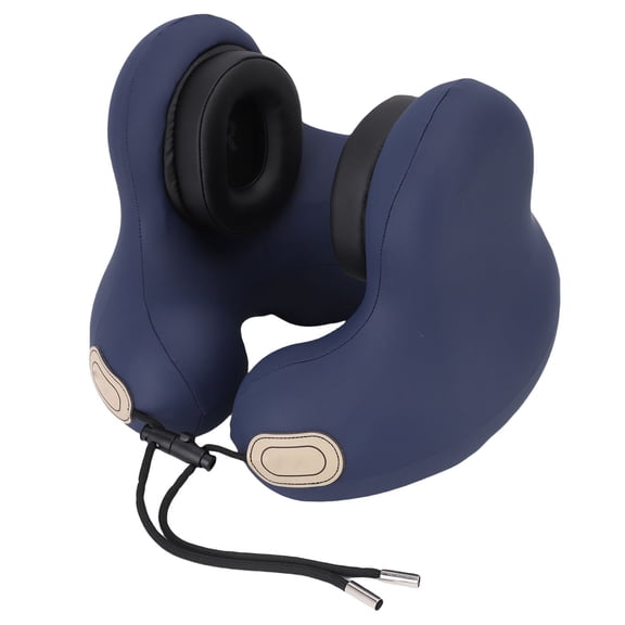 Riousery Travel Neck Pillow for Sleeping, 360 Degree Ergonomic U-Shaped Support Noise Reduction for Airplane, Car, Train, and Office, 10.24 inches / 26.0 cm