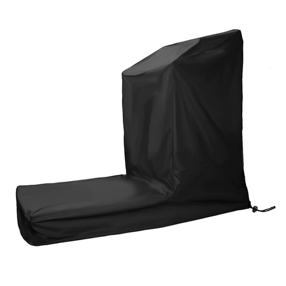Riousery Treadmill Dust Cover Sports Running Machine Dust Proof Case for Indoor and Outdoor Use, Waterproof Oxford Cloth Protector, 65 x 29.9 x 55.1 inches / 165 x 76 x 140 cm, Black