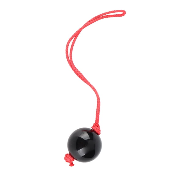 Riousery Tree Climbing Arborist Retriever Ball Rope Guide Ring Style Friction Saver Equipment Black Plastic 1.1 inches / 27 mm Diameter for Outdoor Arborist Work Throw Rope Attachment