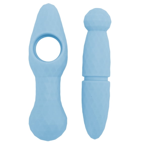 Riousery Trigger Point Massage Tool Handheld Massager for Myofascial Release Deep Tissue Relaxation for Neck Back Legs Recovery Support Blue 5.51 inches / 14 cm