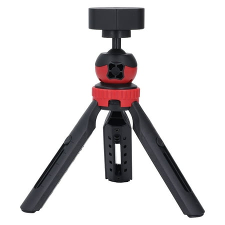 Riousery Tripod Mounting Kit with Adapter Aluminum Base Height Adjustable Tripod Stand for Starlink Mini Antenna, Heavy Duty Outdoor Bracket Support with Black Adapter (7.87x3.93x1.57 Inches)