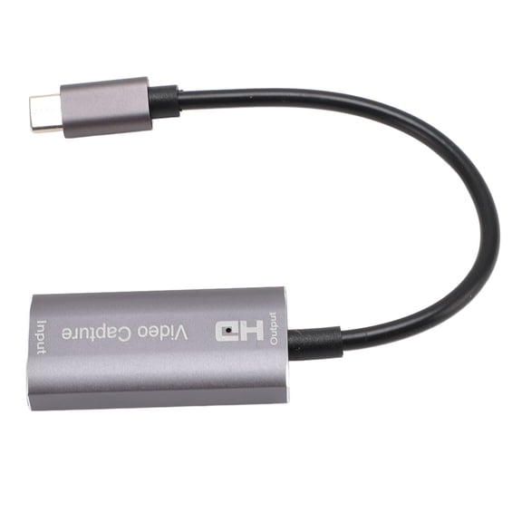 Riousery Type C to HD Multimedia Interface Video Capture Card Professional 4K 1080P Capture Adapter Supports for VLC OBS Amcap for Android OS X Devices