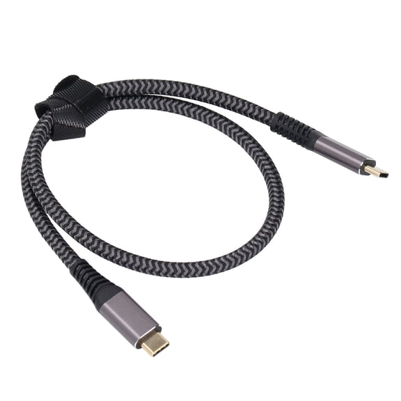 Riousery USB C to USB C Power Cord 20Gbps Data Transfer 240W Fast Charging 4K 60Hz Resolution USB 3.2 Gen 2x2 Cable for IOS Galaxy 0.5m / 1.64ft