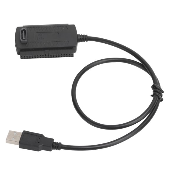 Riousery USB to SATA Adapter Cable IDE Hard Disk Optical Drive Serial Parallel Port Conversion Line for 2.5in 3.5in HDD SSD with 480Mbps Transmission Speed