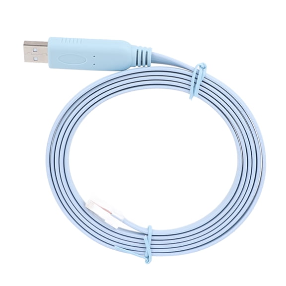 Riousery USB to RJ45 Console Cable 5.9ft / 1.8m High Speed Durable Copper Plug and Play Serial Adapter for Computer Router