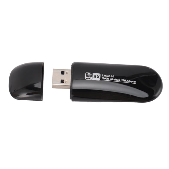 Riousery USB3.0 WiFi 6 Adapter AX1800M 2.4Ghz 5.8Ghz High Speed WiFi Adapter for Windows 11 10 for Android for Linux for IOS[cite: 1]