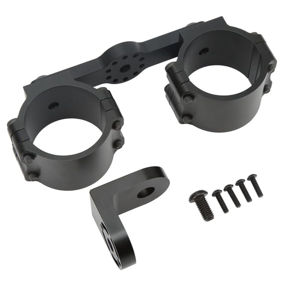 Riousery UTV Whip Mount Off Road Flag Pole Antenna Bracket 1.75 to 2in Roll Bar Mounting for RZR 900 1000 XP Pro 4WD Accessories