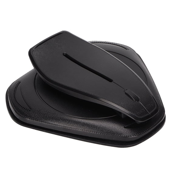 Riousery Universal Dashboard Car Phone Holder Mount Suction Cup Sticky Silicone Base for 3 to 7 Inch Smartphones and GPS, Adjustable Anti-Slip Vehicle Console Stand, Black