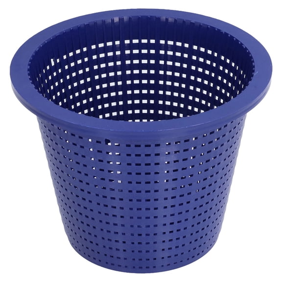 Riousery Universal Pool Skimmer Basket Replacement for Swimming Pool Pumps, Heavy Duty Plastic Debris Remover Filter Basket, 7.9x5.9 inches / 20x15 cm White