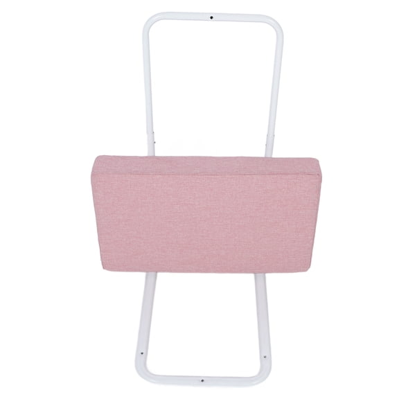 Riousery Universal Soft Baby Bedside Safety Rail Guard for Cribs and Toddler Beds Adjustable Height Anti Fall Protection Padding Breathable Mesh Design Easy Installation Pink
